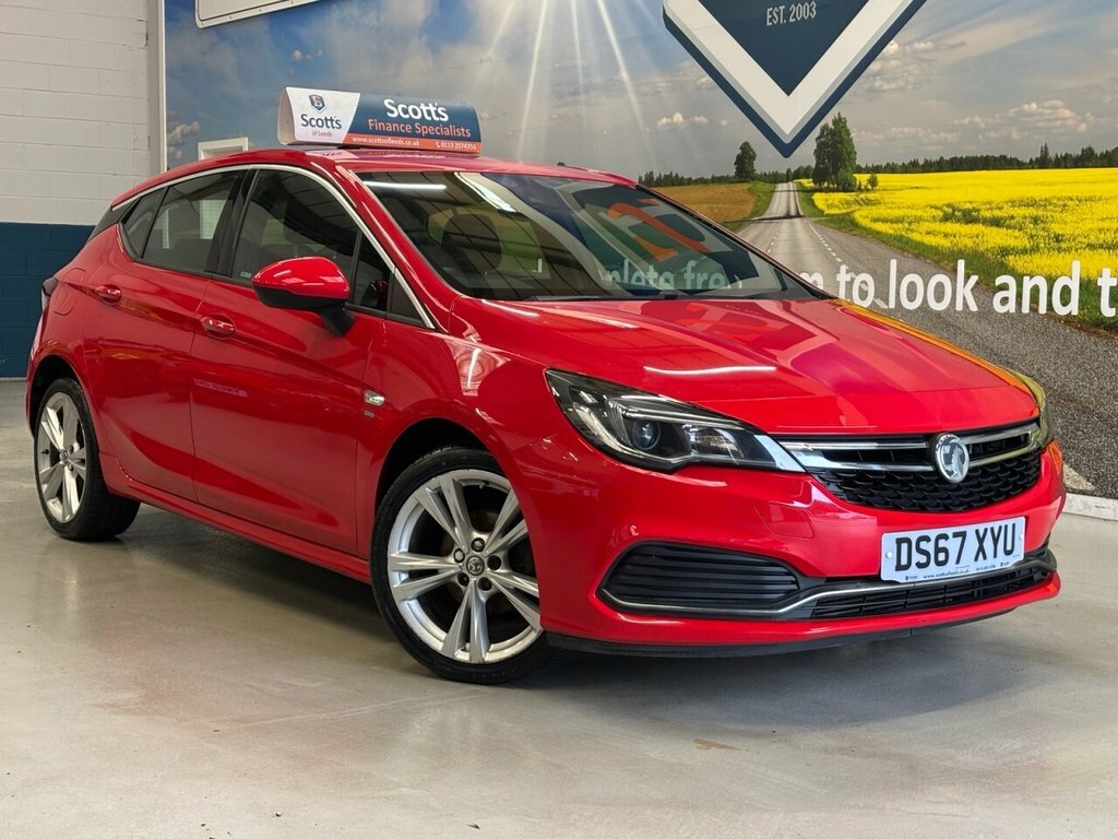 Vauxhall Astra 1.4L Sri Vx Line Nav Red