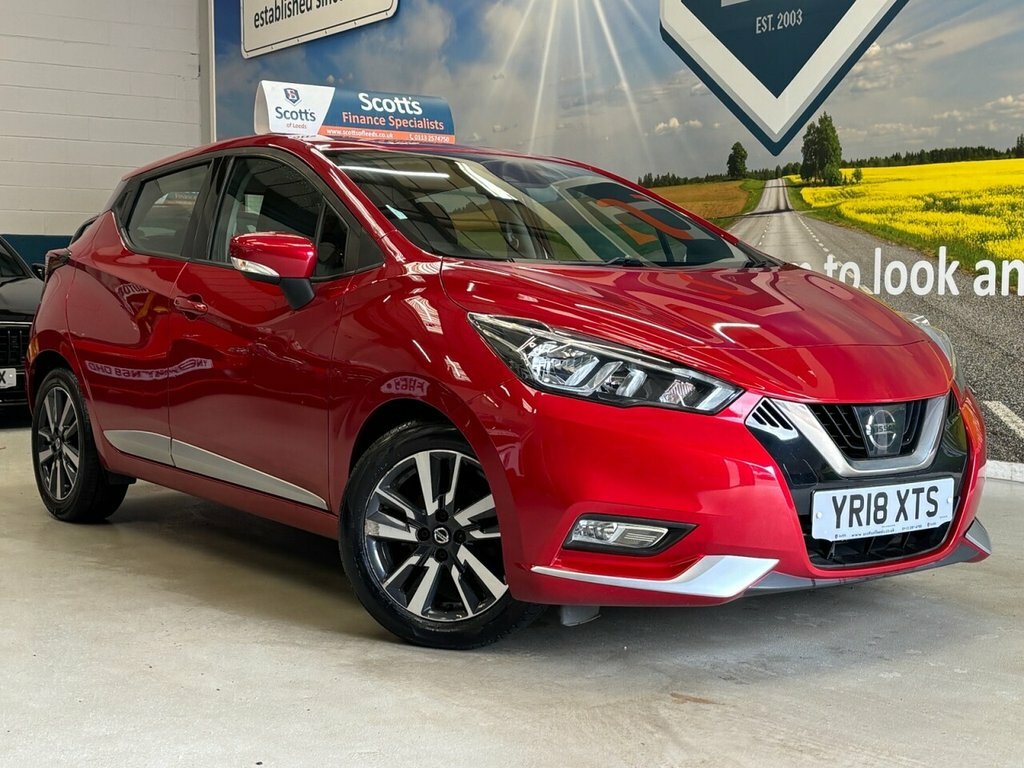 Nissan Micra 0.9L Acenta Red