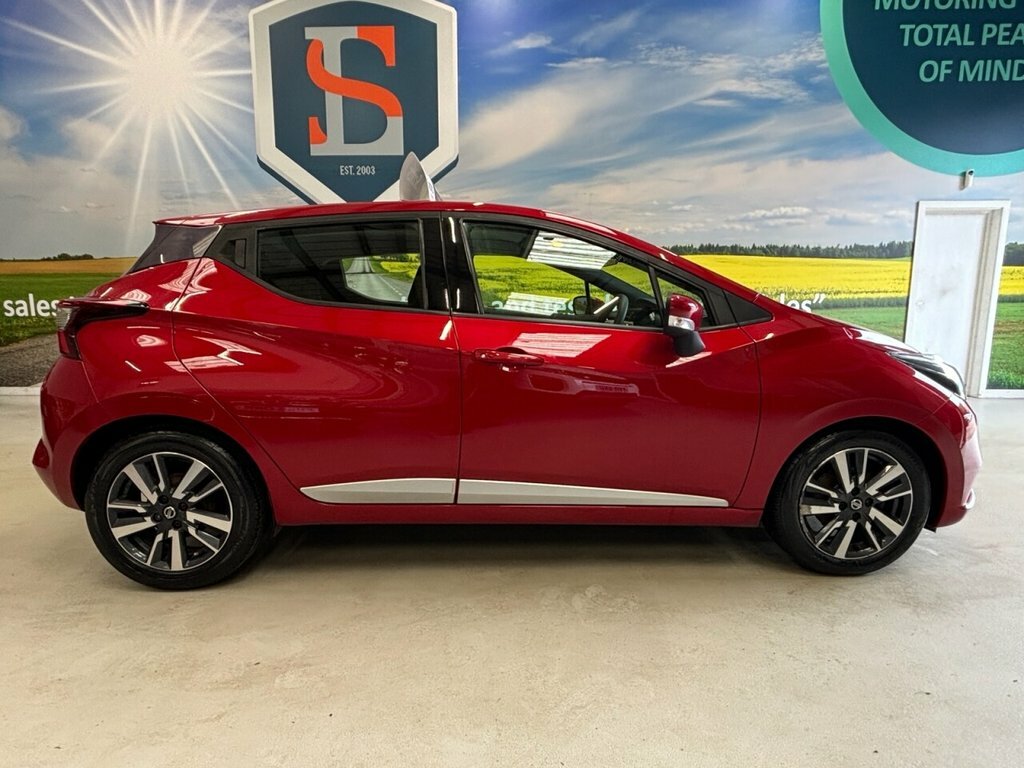 Nissan Micra 0.9L Acenta YR18XTS Red #4