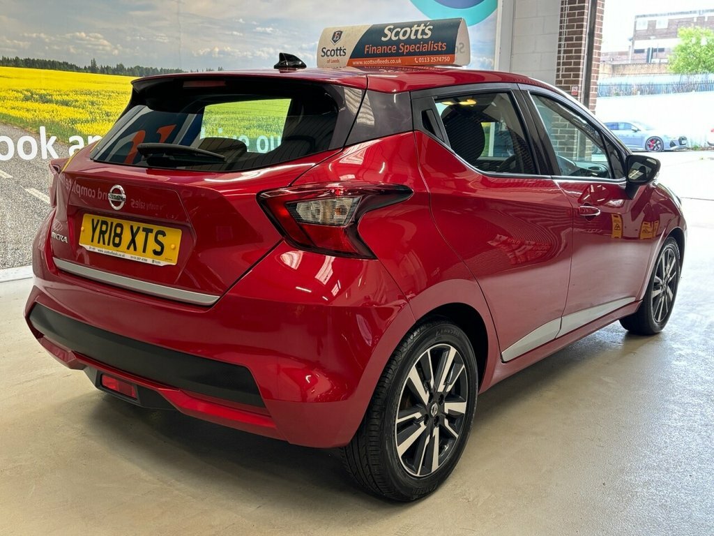Nissan Micra 0.9L Acenta YR18XTS Red #5