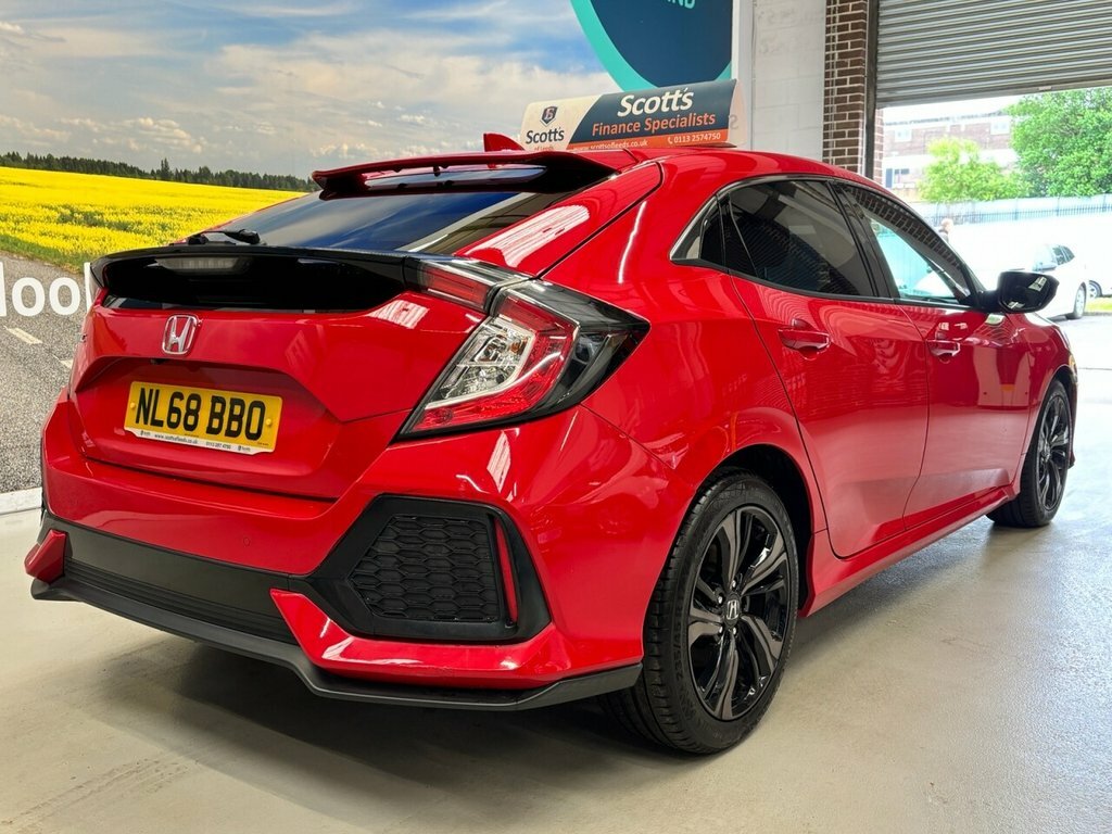 Honda Civic 1.6L Sr NL68BBO Red #5