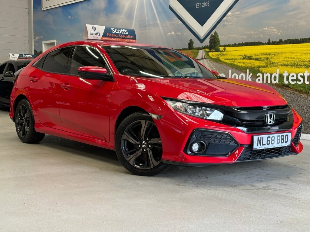 Honda Civic 1.6L Sr NL68BBO Red