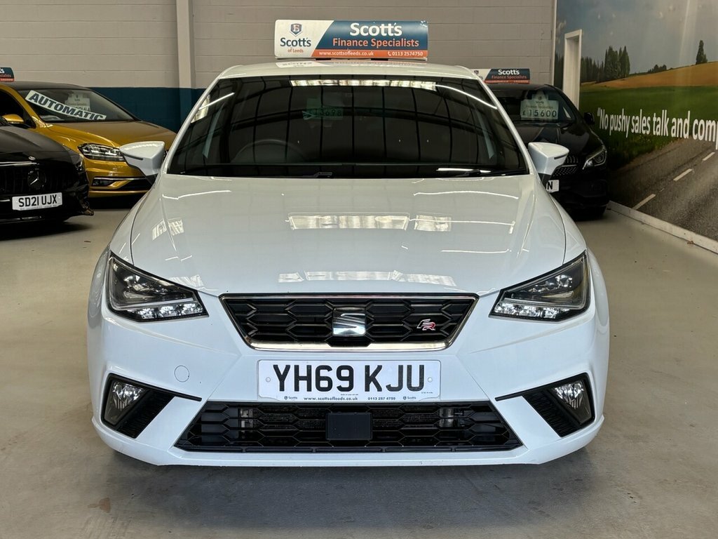 Seat Ibiza 1L Fr YH69KJU White #2