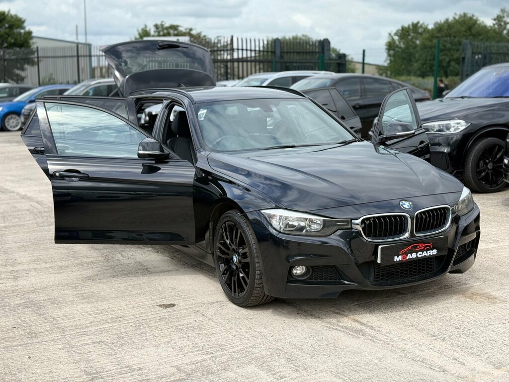 BMW 3 Series 2.0 320D M Sport Touring Xdrive Eu YP13EFA Black #5
