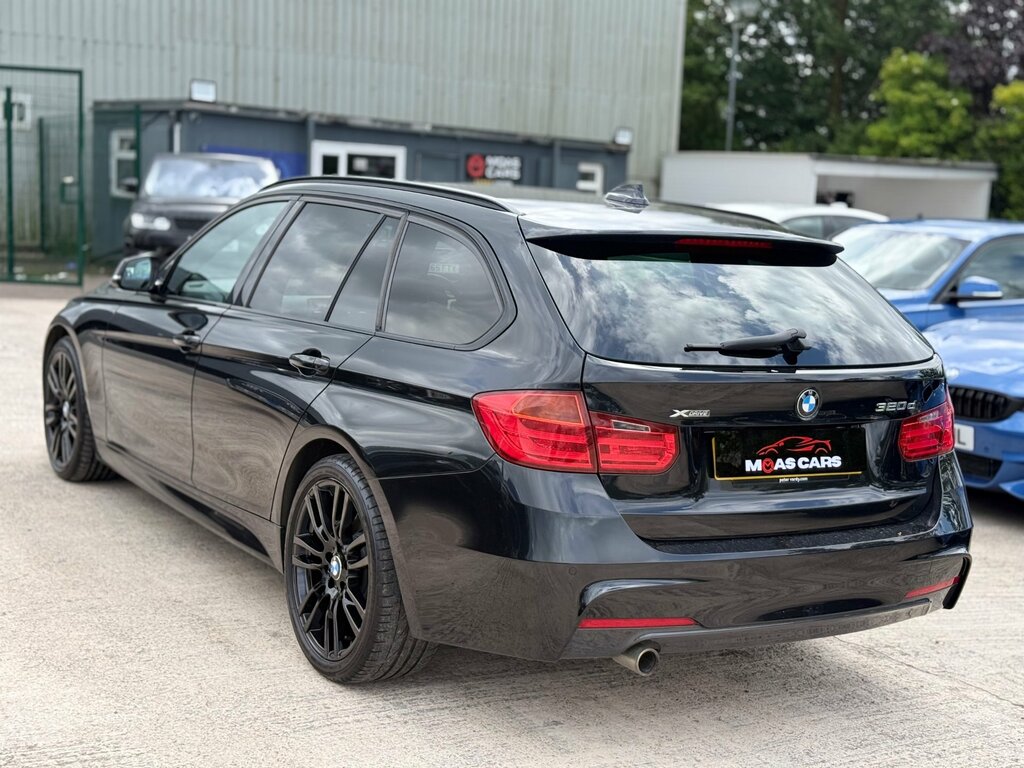 BMW 3 Series 2.0 320D M Sport Touring Xdrive Eu YP13EFA Black #3