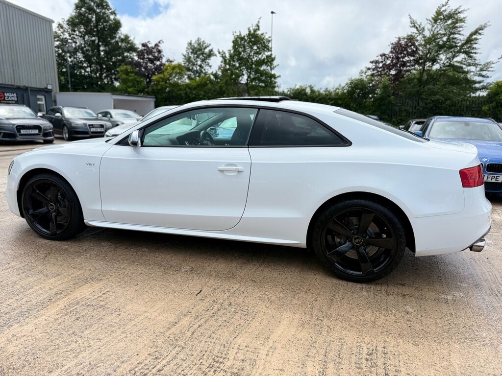 Audi S5 3.0 Tfsi V6 Black Edition Coupe S Troni White #5