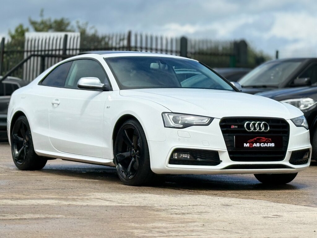 Audi S5 3.0 Tfsi V6 Black Edition Coupe S Troni White
