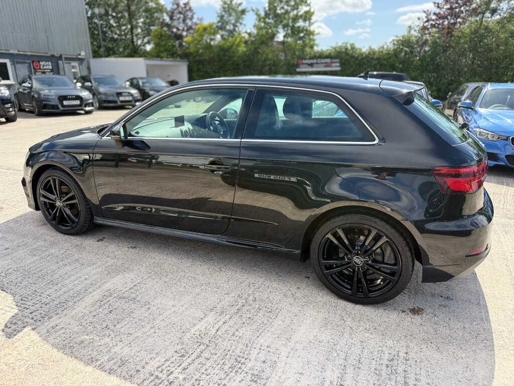 Audi A3 1.6 Tdi S Line Hatchback Euro 6 Black #6