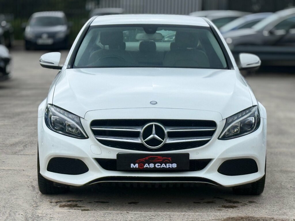 Mercedes-Benz C Class 1.6 C200d Sport Saloon G-tronic Euro 6 White #5
