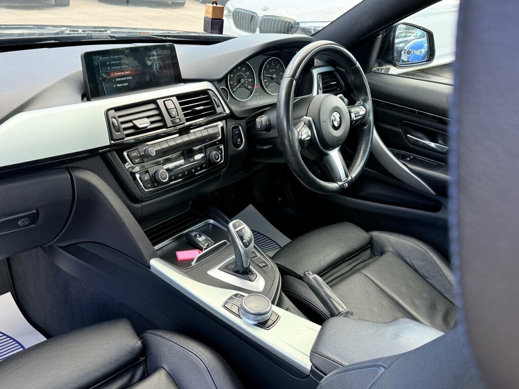 BMW 4 Series Gran Coupe 3.0 435D M Sport Coupe Xdrive Euro Black #4