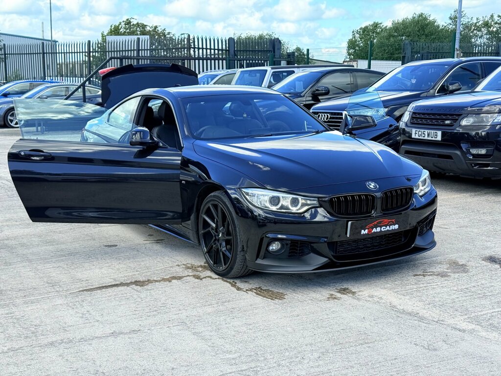 BMW 4 Series Gran Coupe Coupe Black #10