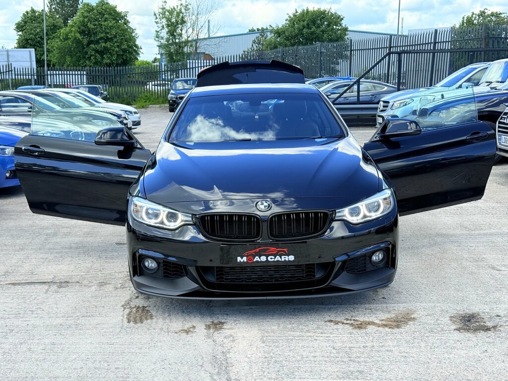 BMW 4 Series Gran Coupe Coupe Black #11