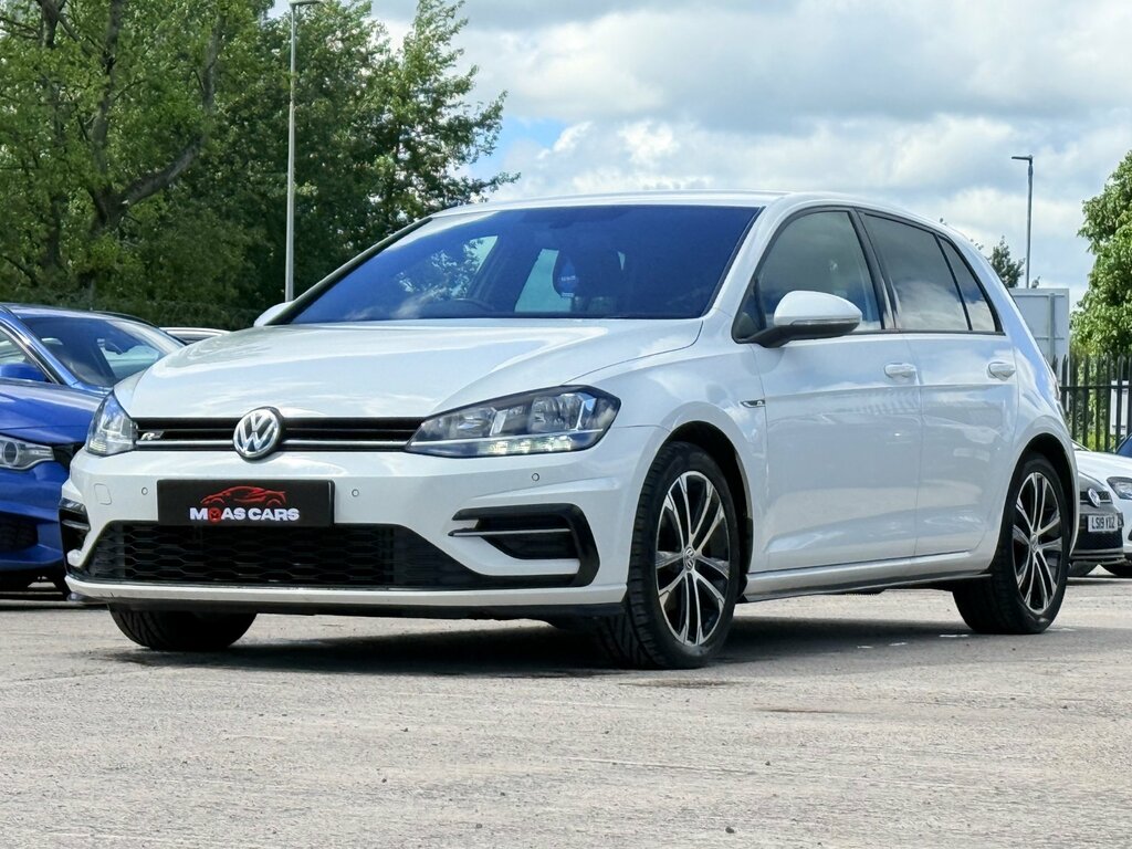 Volkswagen Golf 1.5 Tsi Evo R-line Hatchback Eur DE68UJN White #2