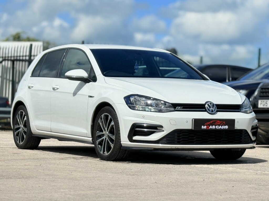 Volkswagen Golf 1.5 Tsi Evo R-line Hatchback Eur DE68UJN White