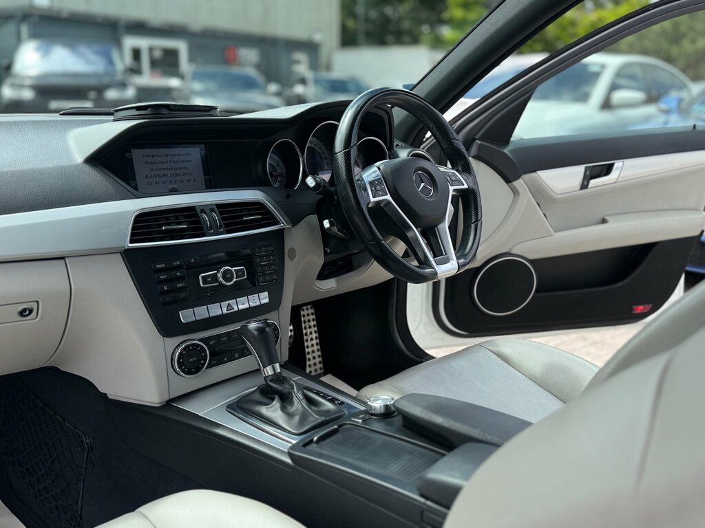 Mercedes-Benz C Class 3.0 C350 Cdi V6 Amg Sport Estate G-tron White #4