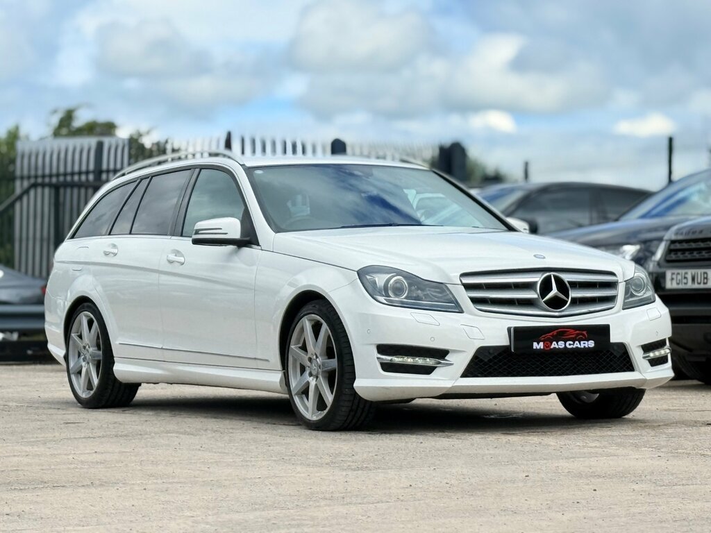 Mercedes-Benz C Class 3.0 C350 Cdi V6 Amg Sport Estate G-tron White
