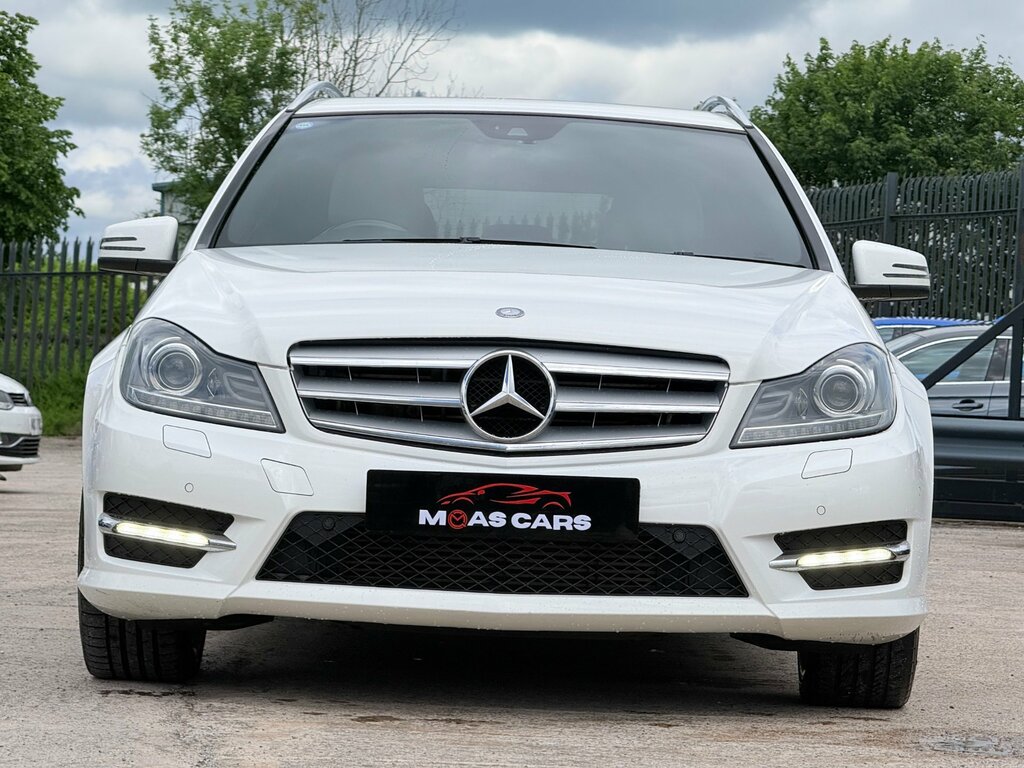 Mercedes-Benz C Class 3.0 C350 Cdi V6 Amg Sport Estate G-tron White #5