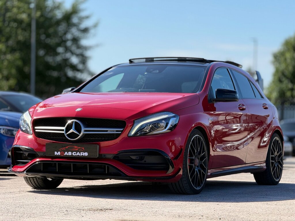 Mercedes-Benz A Class 2.0 A45 Amg Hatchback Spds Dct 4Matic E GX17LCJ Red #2