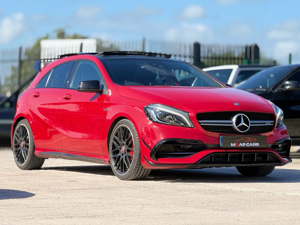 Mercedes-Benz A Class 2.0 A45 Amg Hatchback Spds Dct 4Matic E GX17LCJ Red