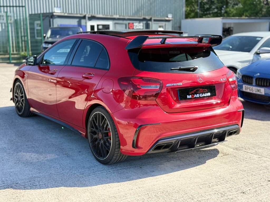 Mercedes-Benz A Class 2.0 A45 Amg Hatchback Spds Dct 4Matic E GX17LCJ Red #3