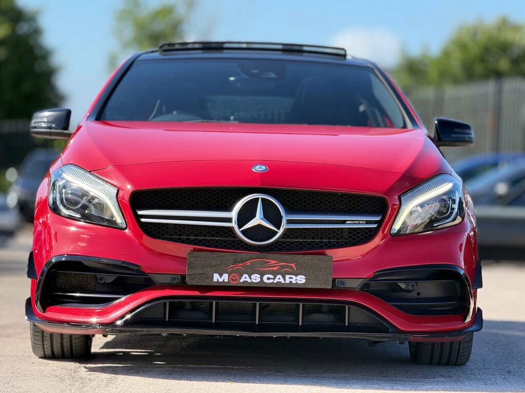 Mercedes-Benz A Class 2.0 A45 Amg Hatchback Spds Dct 4Matic E GX17LCJ Red #5