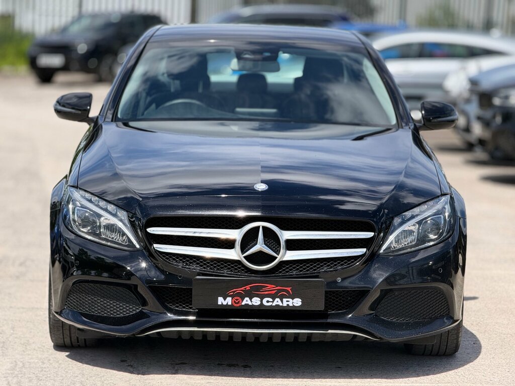 Mercedes-Benz C Class 2.1 C220d Sport Saloon Euro 6 S Black #5