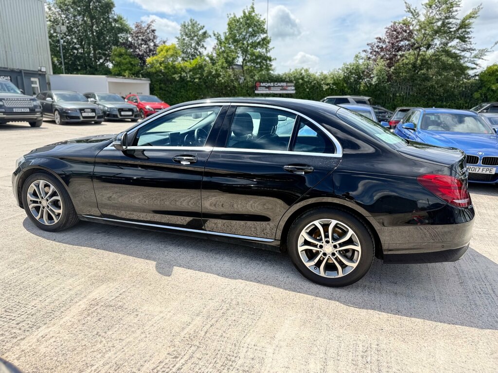 Mercedes-Benz C Class 2.1 C220d Sport Saloon Euro 6 S Black #6