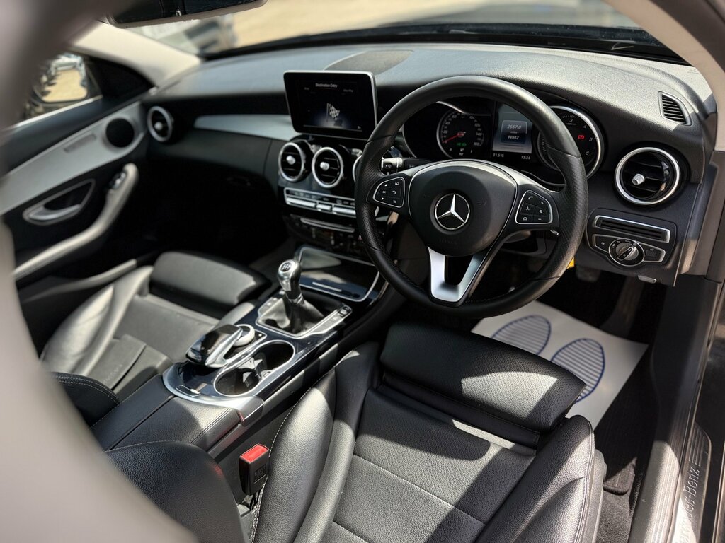 Mercedes-Benz C Class  White #21