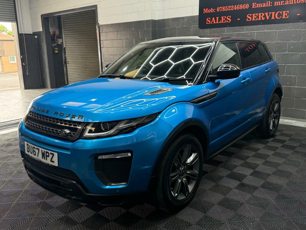 Land Rover Range Rover Evoque 2.0 Td4 Landmark 4Wd Euro 6 Ss BU67WPZ Blue #5