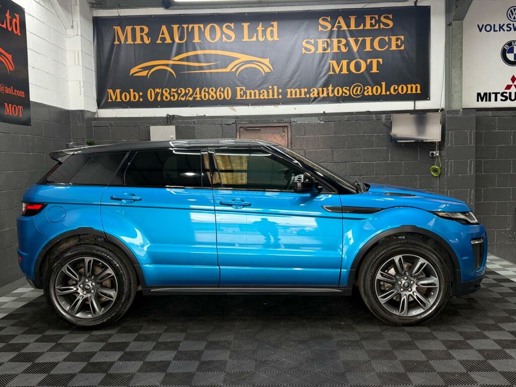 Land Rover Range Rover Evoque 2.0 Td4 Landmark 4Wd Euro 6 Ss BU67WPZ Blue #3