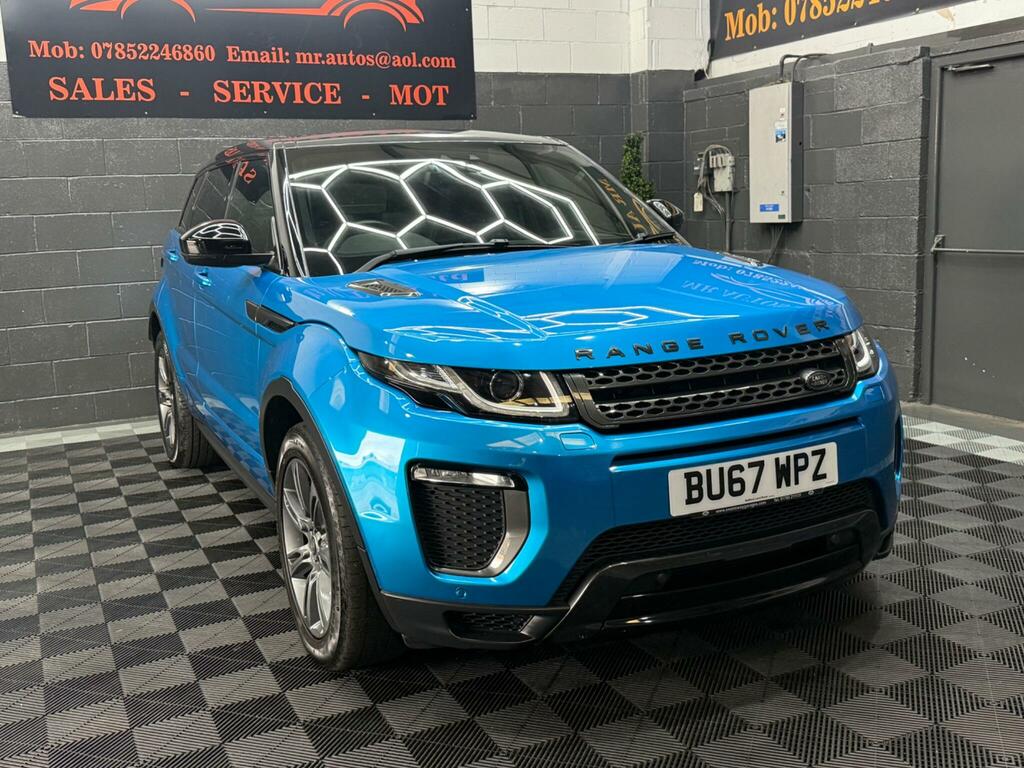 Land Rover Range Rover Evoque 2.0 Td4 Landmark 4Wd Euro 6 Ss BU67WPZ Blue #4