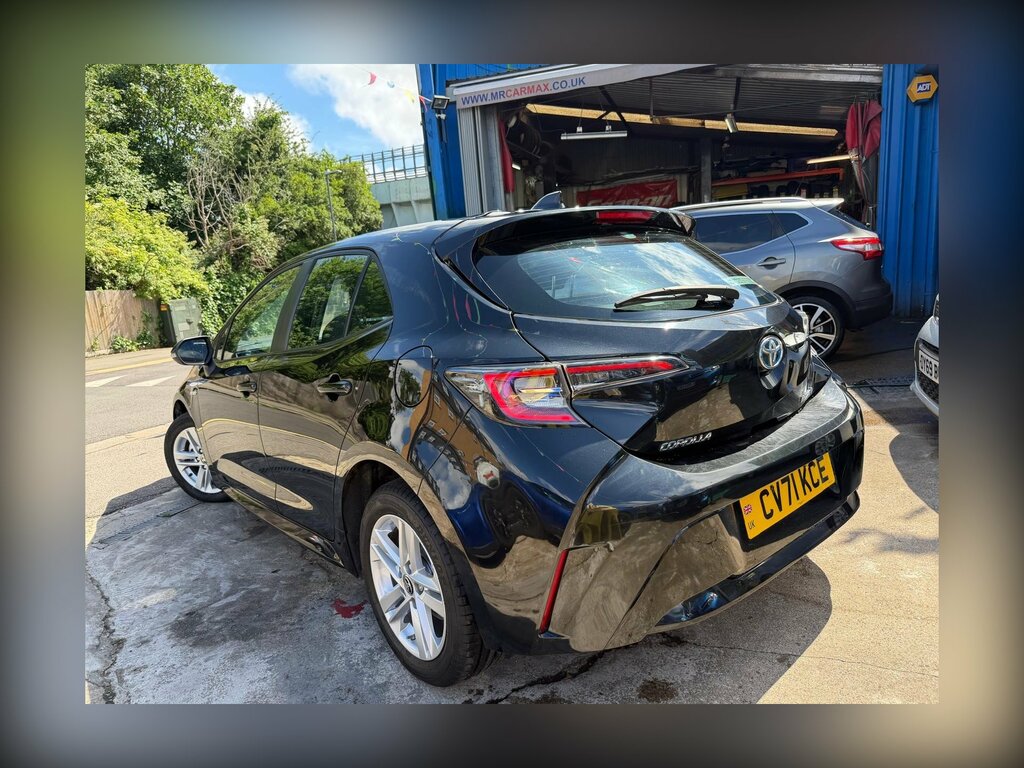 Toyota Corolla 1.8 Vvt-h Gpf Icon Hatchback Hybrid Cvt CV71KCE Black #5