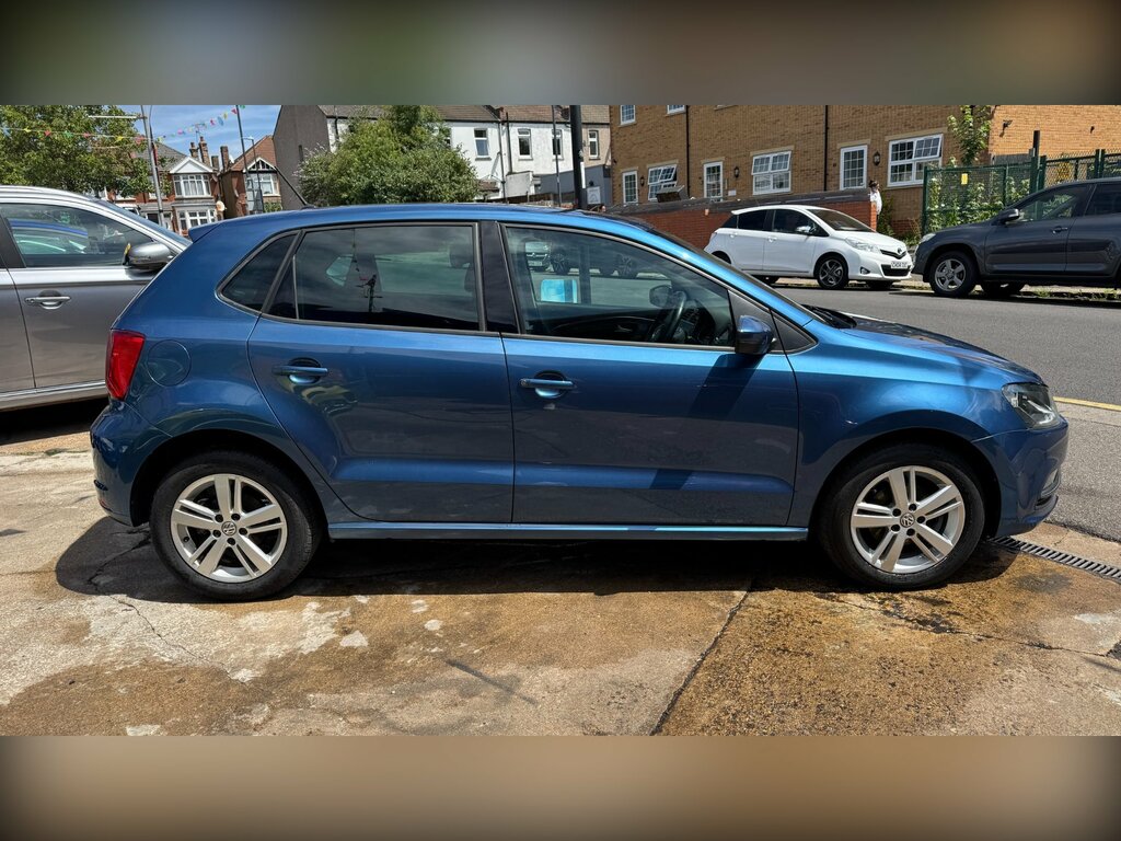 Volkswagen Polo 1.2 Tsi Match Edition Hatchback Dsg Eur LT67JCY Blue #4