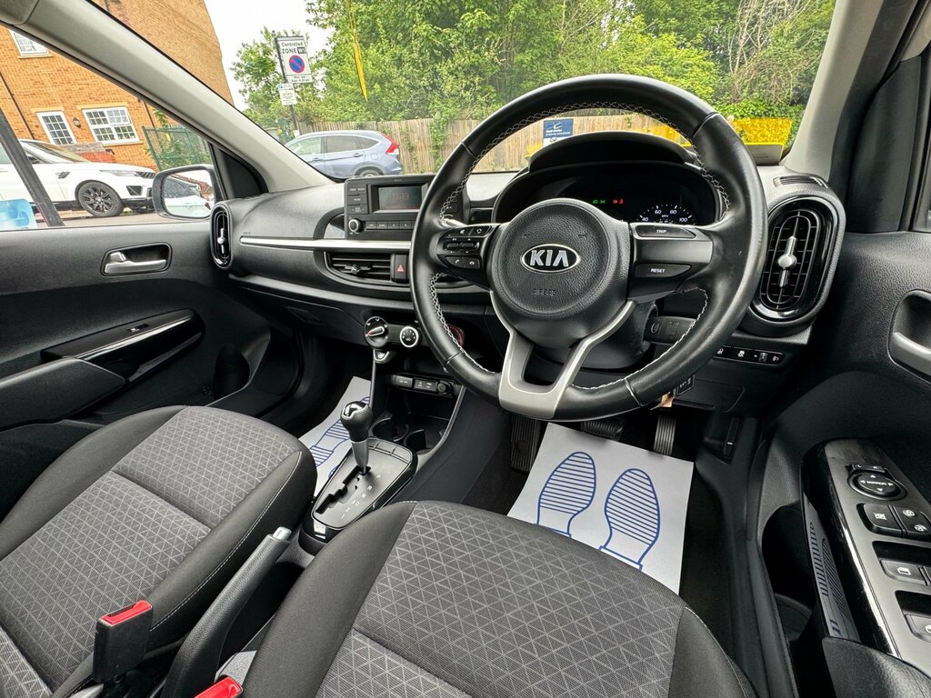 Kia Picanto Hatchback Blue #9