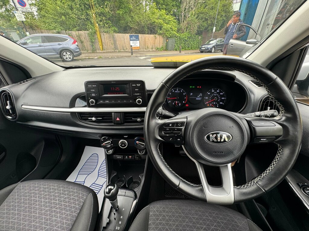Kia Picanto Hatchback Blue #10