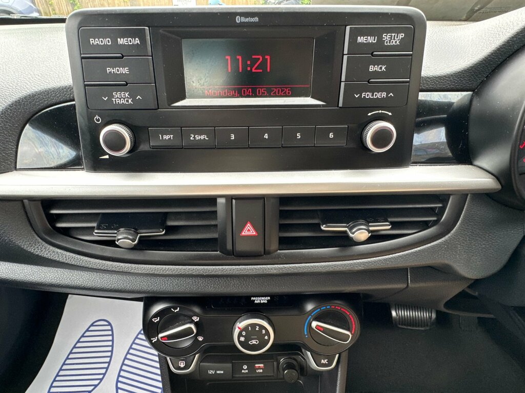 Kia Picanto Hatchback Blue #19