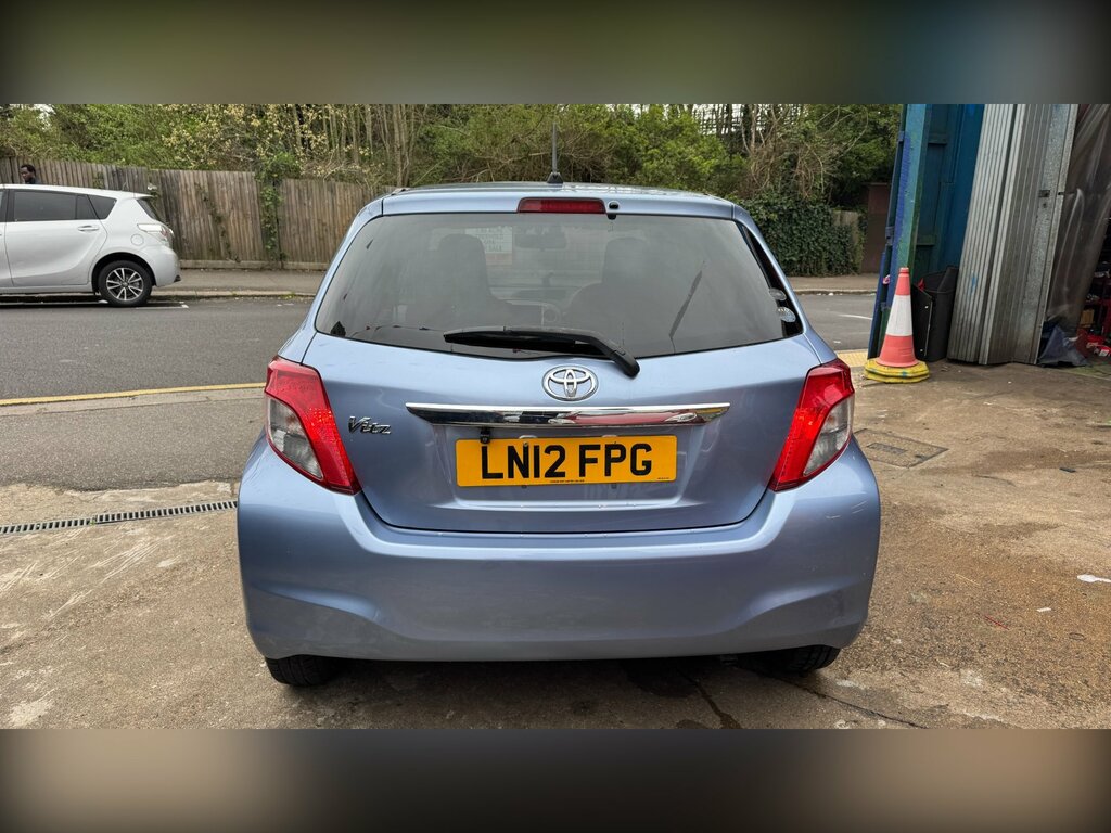Toyota Vitz Hatchback Blue #5