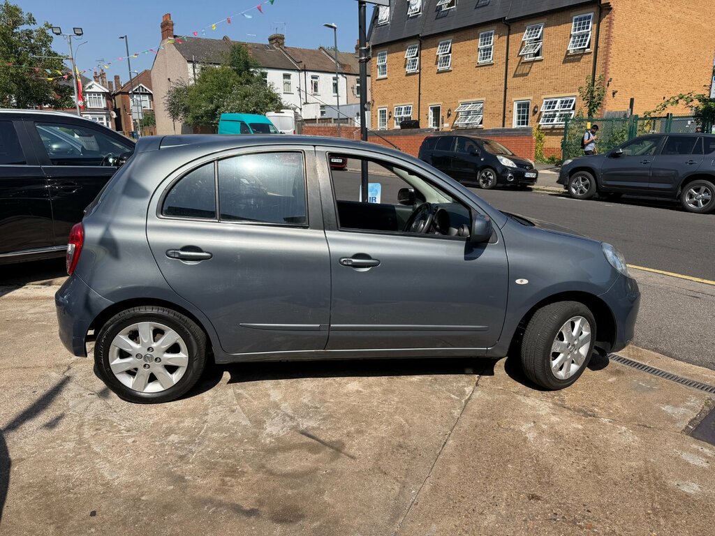 Nissan Micra 1.2 12V Acenta Hatchback Cvt Euro 5 80 Grey #2