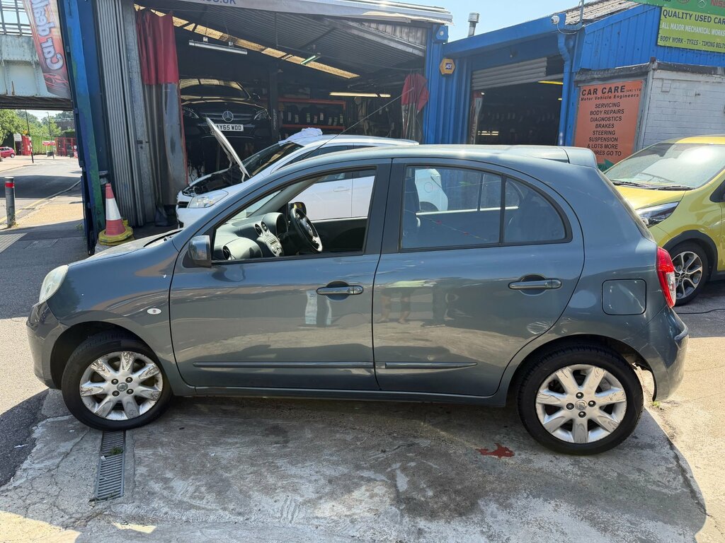 Nissan Micra 1.2 12V Acenta Hatchback Cvt Euro 5 80 Grey #4