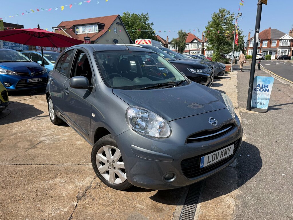 Nissan Micra 1.2 12V Acenta Hatchback Cvt Euro 5 80 Grey