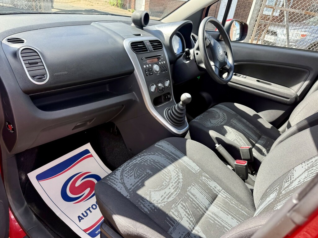 Vauxhall Agila 2013 1.2 Se 93 Bhp Red #19