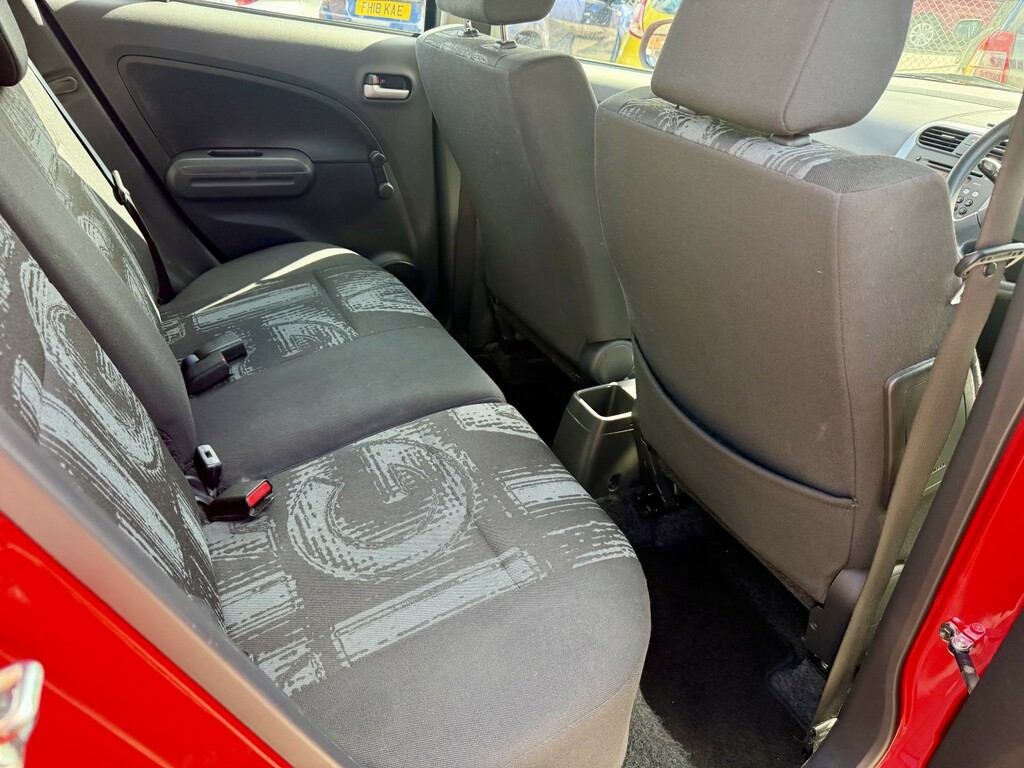Vauxhall Agila 2013 1.2 Se 93 Bhp Red #14