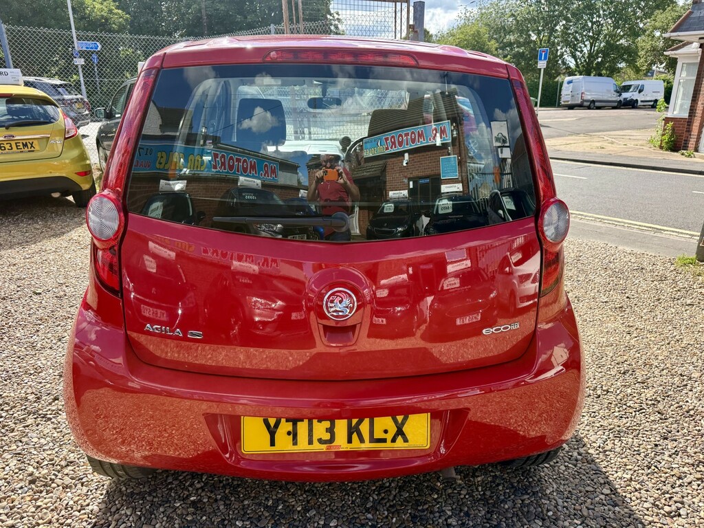 Vauxhall Agila 1.0 Ecoflex 12V S 2013 Red #6
