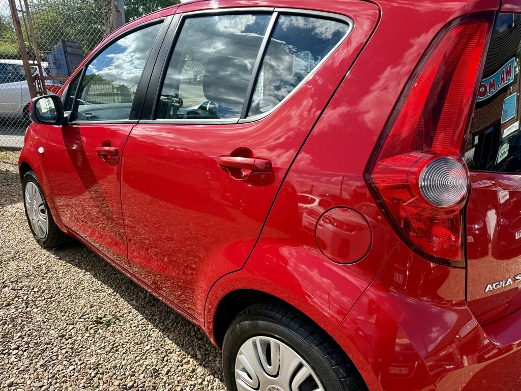 Vauxhall Agila 2013 1.2 Se 93 Bhp Red #9