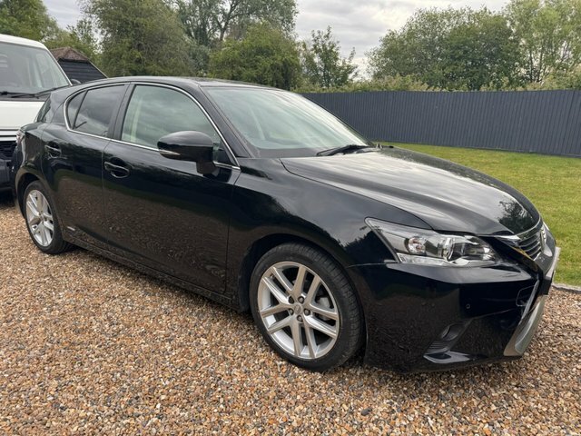 Lexus CT 200H Advance Cvt Euro Black