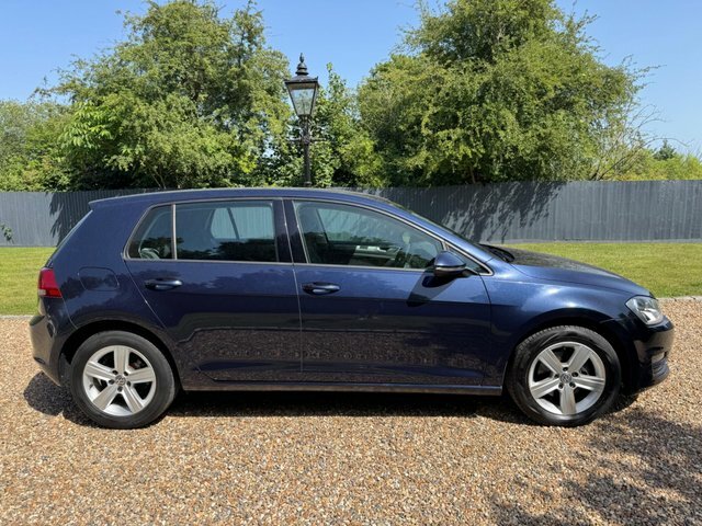 Volkswagen Golf Tsi Bluemotion Tech Match Blue #5