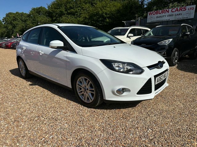 Ford Focus 1.6 Tdci Titanium Euro 5 S S AO62MXJ White