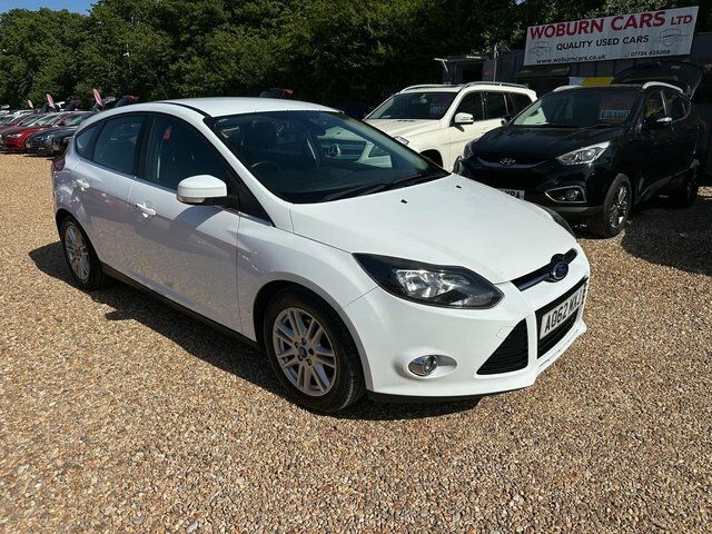 Ford Focus 1.6 Tdci Titanium Euro 5 S S AO62MXJ White #4