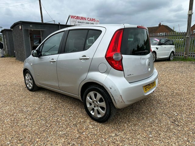 Vauxhall Agila Mpv 1.2 16V Design 200909 Blue #11