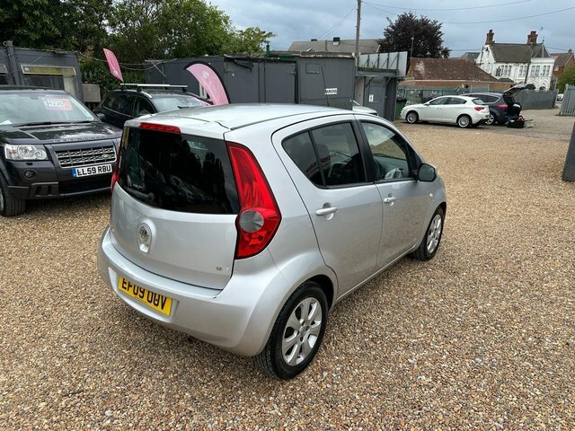 Vauxhall Agila Mpv 1.2 16V Design 200909 Blue #23